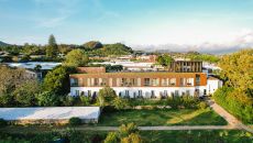 Aerial view at Senhora da Rosa