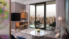 Sky Premium King with Balcony Living Room