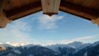 View from Residences to Champagny La Plagne 6337Six Senses Courchevel