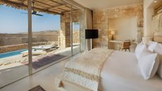 Panorama Pool Villa bedroom 8034 Six Senses Shaharut