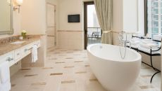 ATLWA Room K1ZRU1 Presidential Suite Master Bath WA Atlanta Buckhead