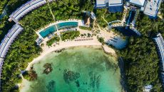 Aerial at Conrad Tulum Riviera Maya