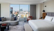 King Grand Suite Bedroom K1ZRV1 Conrad Nashville