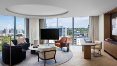 King Grand Suite Living K1ZRV1 Conrad Nashville