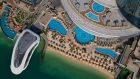 AUHETCI Beach Aerial 05 Conrad Abu Dhabi