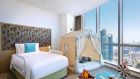 AUHETCI King Premier Family Room with Sea View Kids room with Kids tent Conrad Abu Dhabi