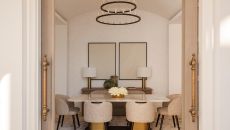 Dining Roon Royal Two Bedroom Villa at Raffles Al Areen Palace Bahrain