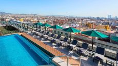 Rooftop Terrace at Inter Continental Barcelona