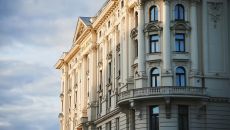 Hotel Bristol fasade at Hotel Bristol