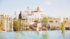 Rooftop Infinity Pool Thompson Madrid