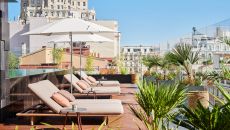 Rooftop Pool Thompson Madrid