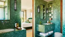 Penthouse Guestroom Bathroom Thompson Madrid