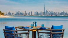 Anantara World Islands Dubai Restaurant Helios Exterior Close up View Anantara World Islands
