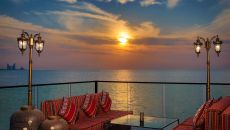 Anantara World Islands Dubai Restaurant Qamar Terrace View 2 Anantara World Islands