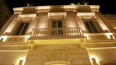 facade night Palazzo Lecce