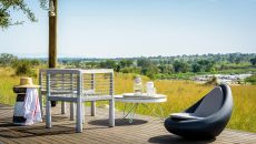 Deck with a view Mara River Tented Camp