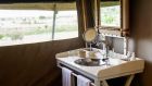 Tent bathroom sink Mara River Tented Camp