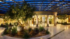 Atrium Fountains Wing Twilight