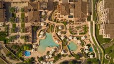 Cap Vermell Aerial pool Cap Vermell