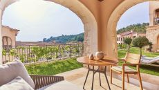 Grand Suite Garden Sunbed Cap Vermell