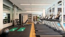 Fitness Center View 1 IC Houston Medical Center