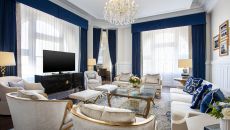 Capitol Suite Living Facing Windows