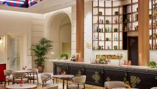 MEZ Bar Entrance View Andaz Prague