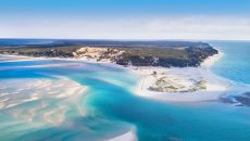 Kisawa Sanctuary aerial view