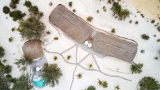 Kisawa two bedroom guest residence aerial