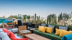 rooftop sitting area Andaz Mexico City Condesa