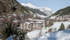 Panoramic view at Serras Andorra