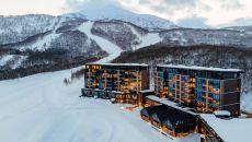 exterior mountain view of Park Hyatt Niseko Hanazono