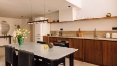 two bed duplex suite river living room