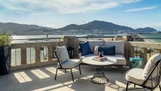 suite vistas mar cantabrico terraza Palacio Arriluce Hotel Getxo Bilbao