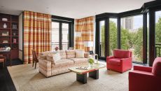 The Peninsula London Grand Premier Park Suite Living Room
