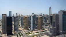 Dubai Marina Skyline View