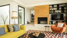 TOPAZIO Living and fire place