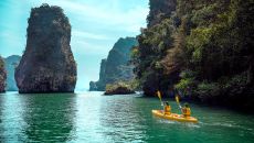 Kayaking at Phang Nga Bay