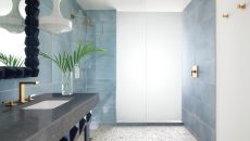 Canopy view bathroom