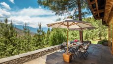 Breakfast Setup Terrace COMO Villa COMO Uma Paro