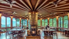 Bukhari Restaurant overlooking Paro Valley COMO Uma Paro