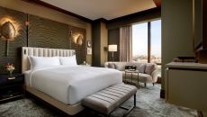 Premier Suite Bedroom at Raffles Boston