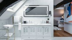 bathroom at Juliana Brussels