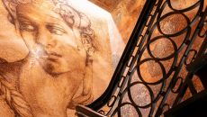 staircase at Juliana Brussels