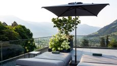 sun loungers at Hotel AVIDEA