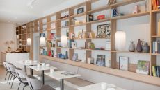 Library at Wilmina Hotel