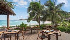 Sea Fire at Six Senses La Sagesse