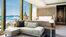 King Junior Suite Harbour View 2 at Intercontinental Auckland