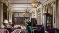 Reception and Lobby at Inter Continental Edinburgh the George