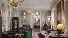 Concierge Desk and Lobby at Inter Continental Edinburgh the George